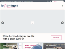 Tablet Screenshot of brainstrust.org.uk